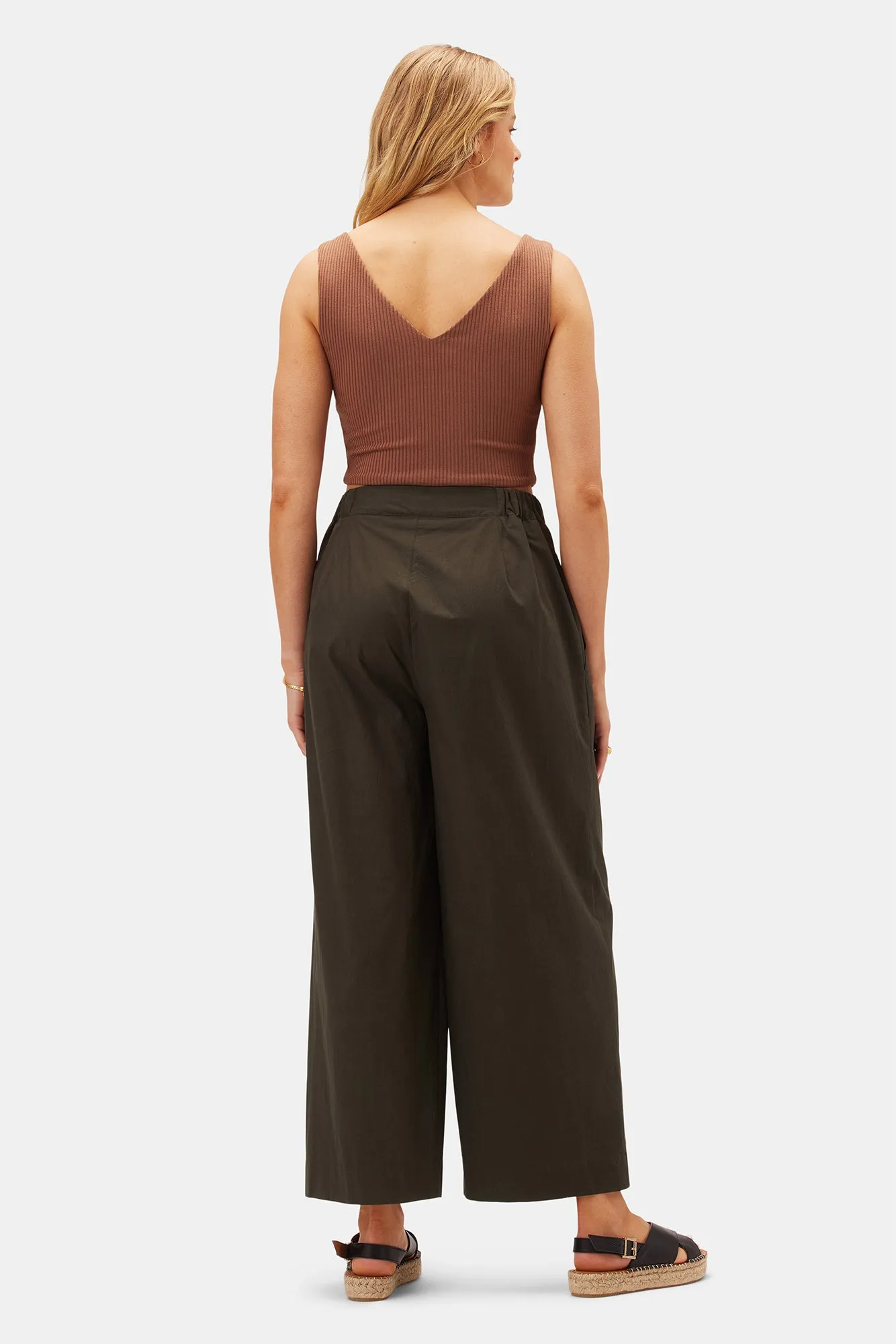 Rosa Paris Rib Tank - Cafe sold by Amour Vert product image thumbnail 4