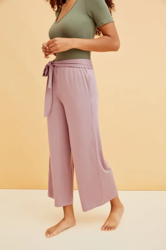 Rowan Zero-Waste Pant - Lilac sold by Amour Vert