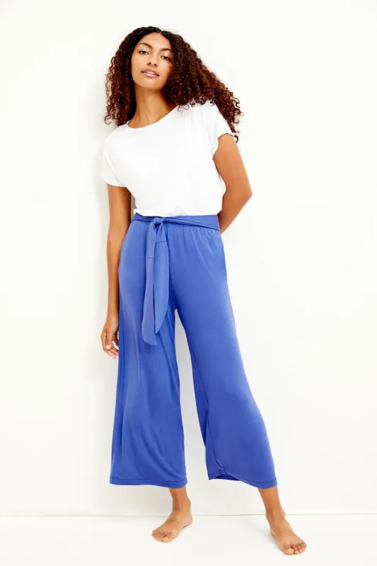 Rowan Zero-Waste Pant - Lapis sold by Amour Vert