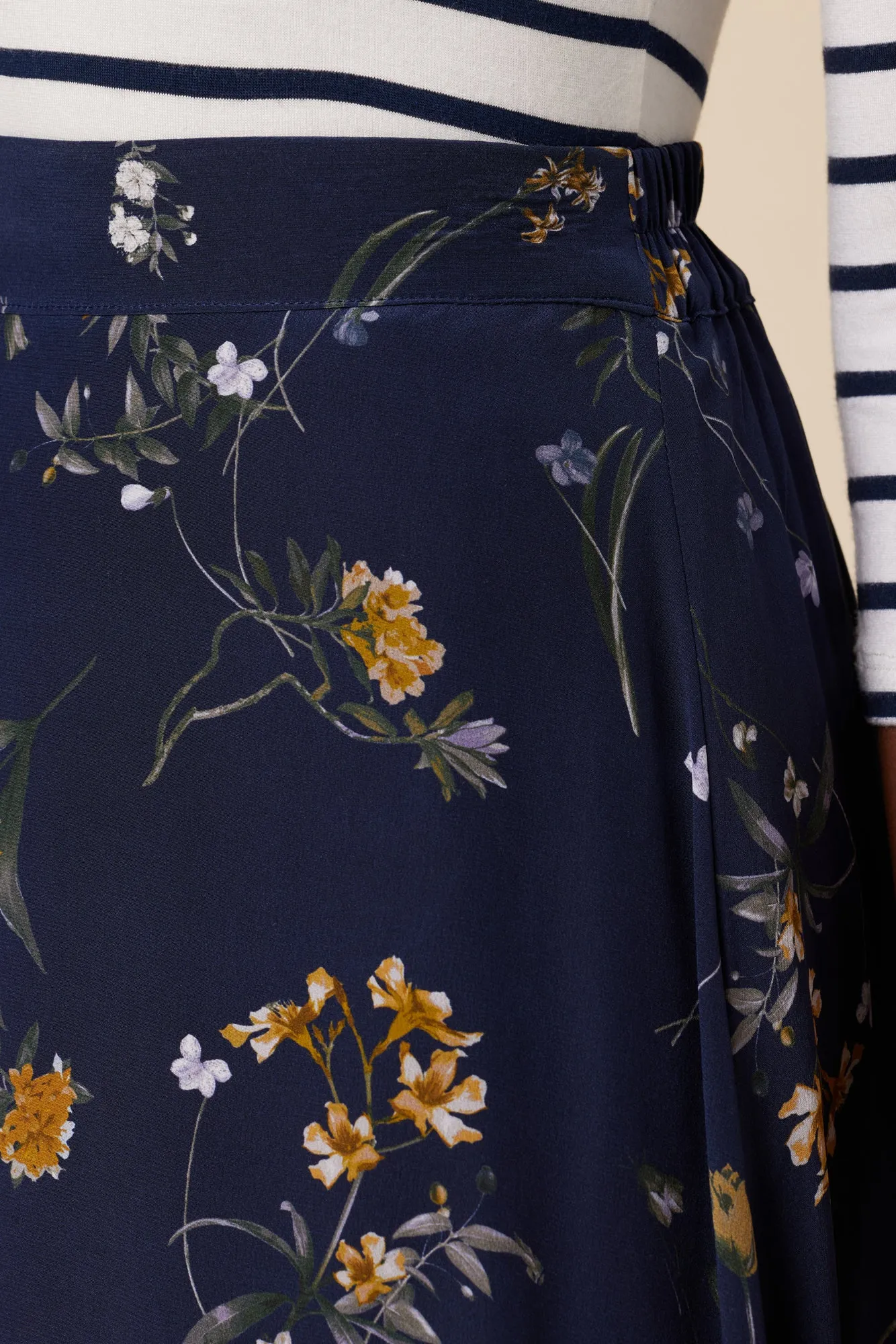 Blaze Washable Silk Skirt - Ana Floral sold by Amour Vert product image thumbnail 5