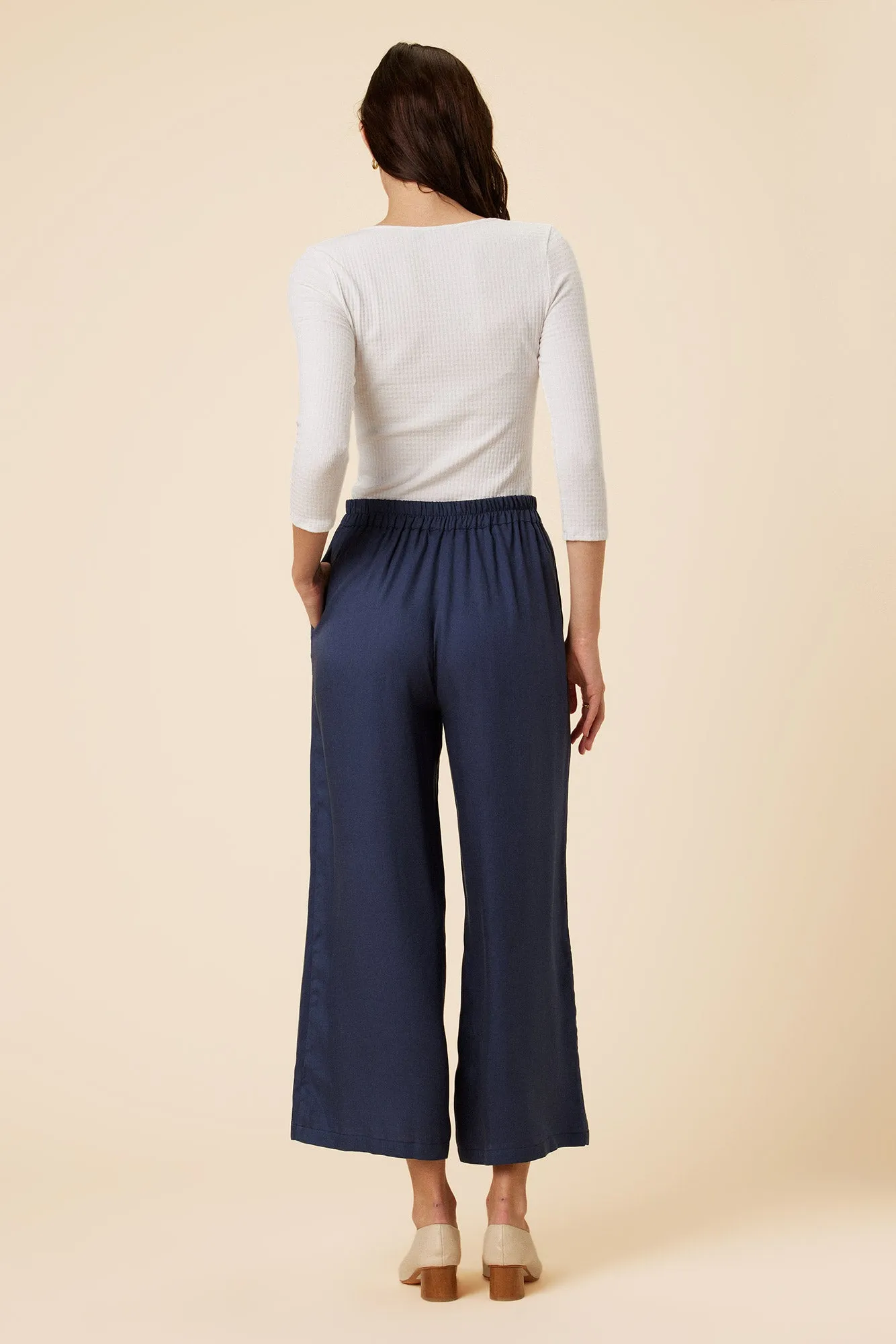 Olivia Tencel Pant - Indigo sold by Amour Vert product image thumbnail 3