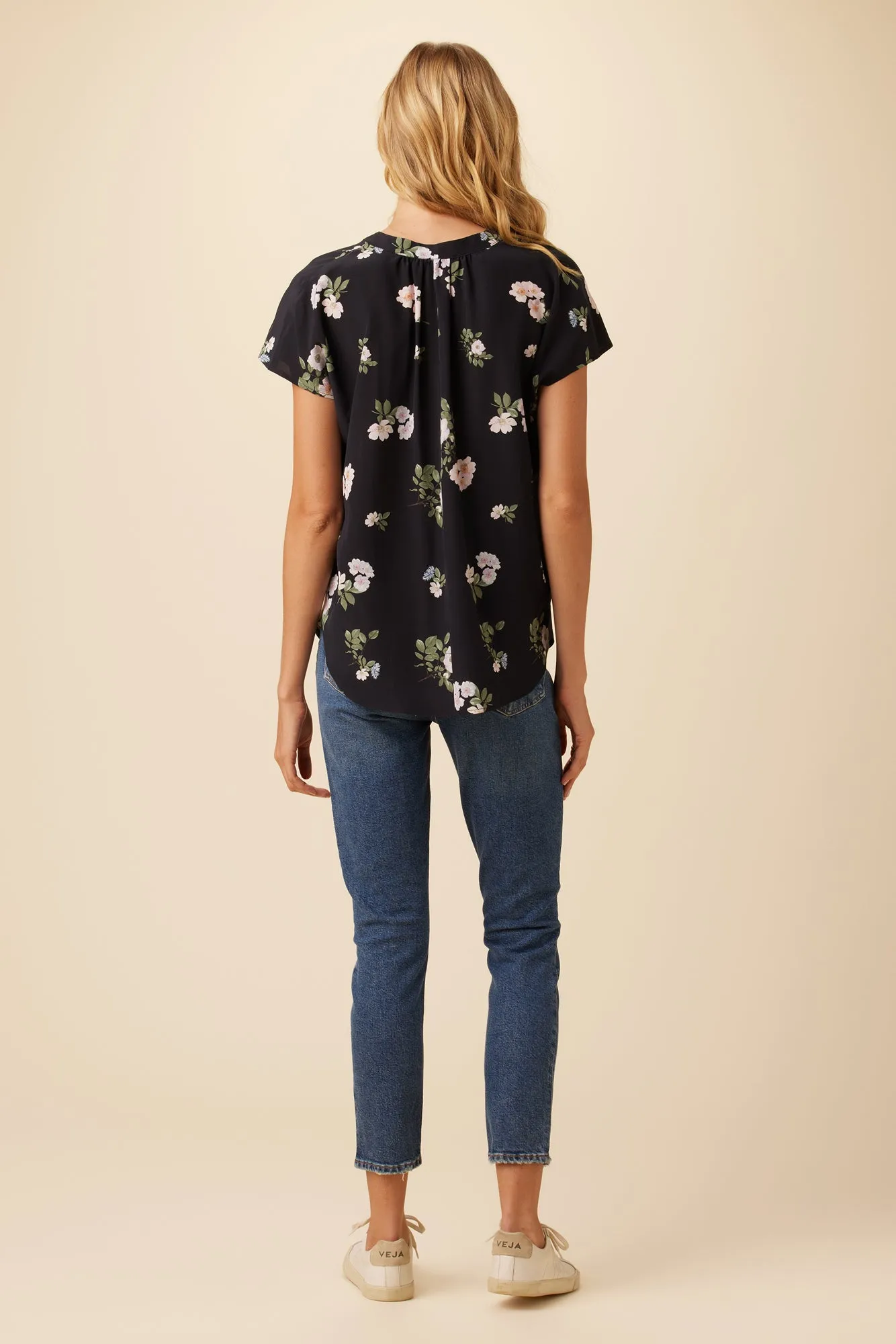 Renata Washable Silk Blouse - Ladera Floral sold by Amour Vert product image thumbnail 3