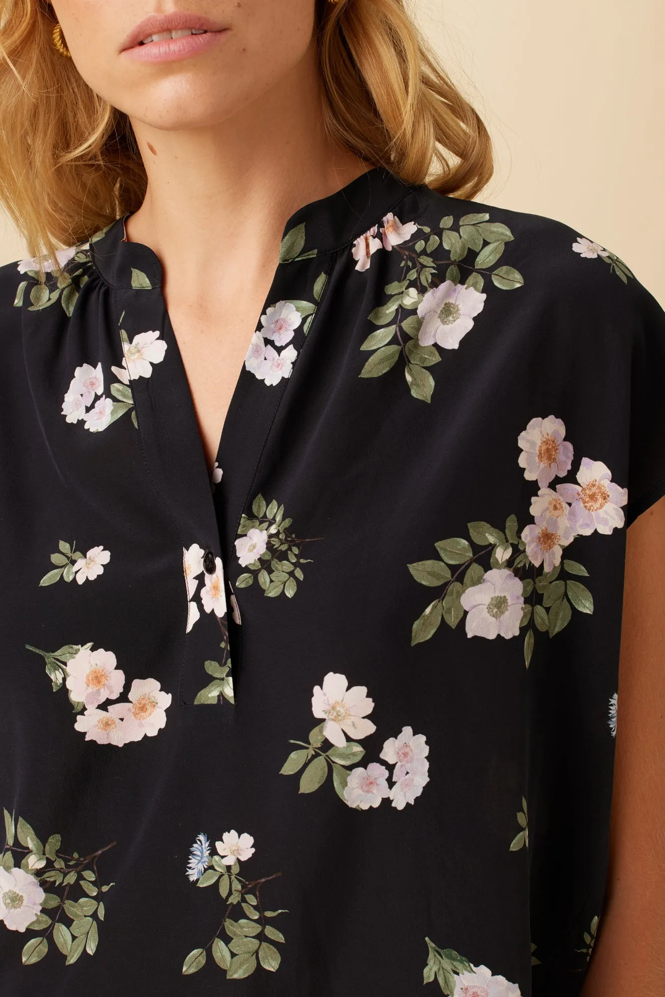 Renata Washable Silk Blouse - Ladera Floral sold by Amour Vert product image thumbnail 4