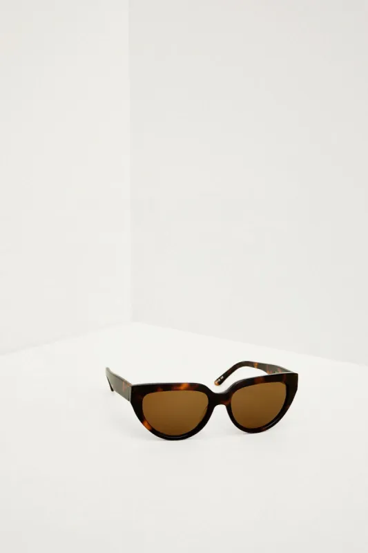 Carla Colour Stella Sunglasses - Tortue Sienna sold by Amour Vert