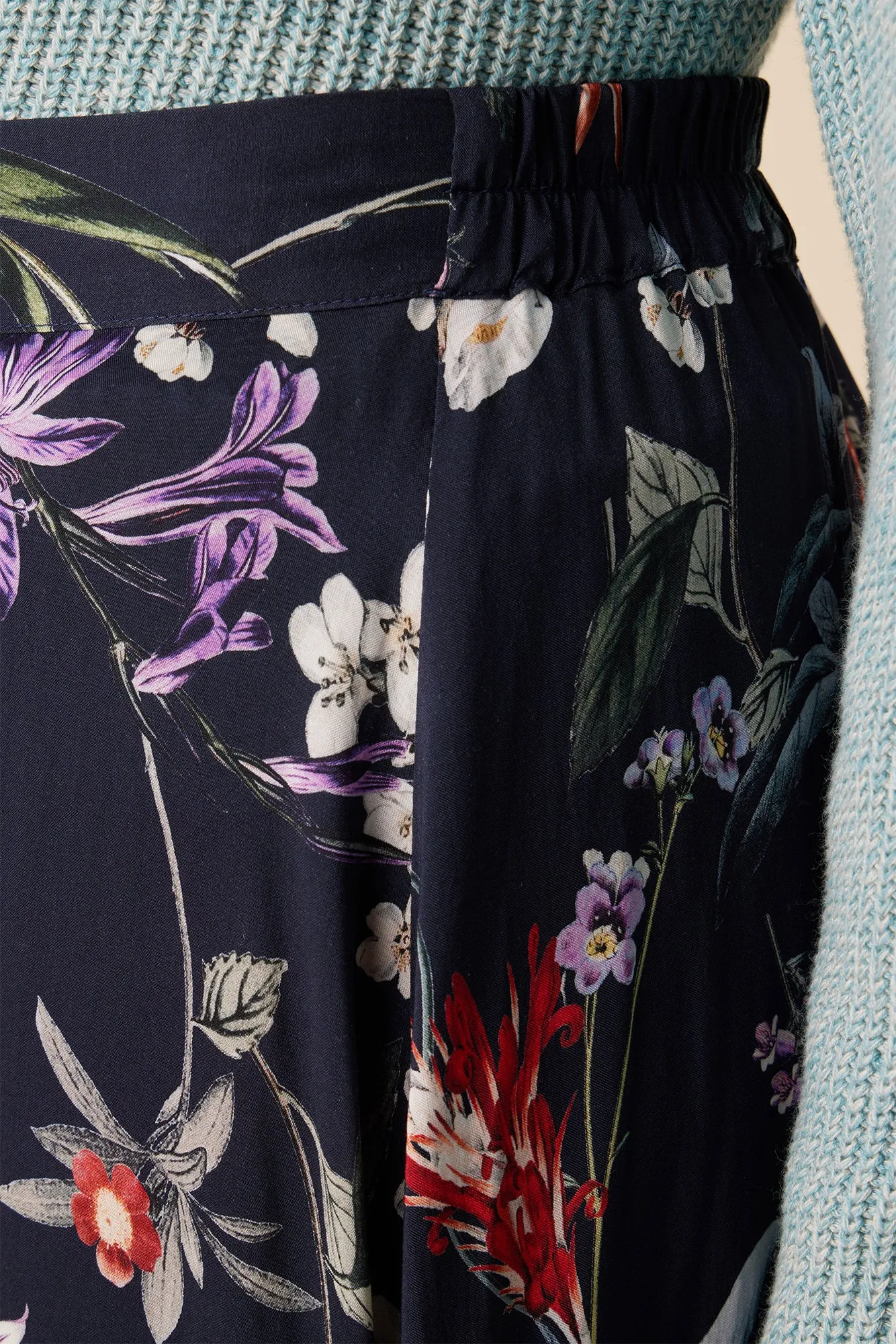 Blaze Ecovero Skirt - Gemini Navy sold by Amour Vert product image thumbnail 5