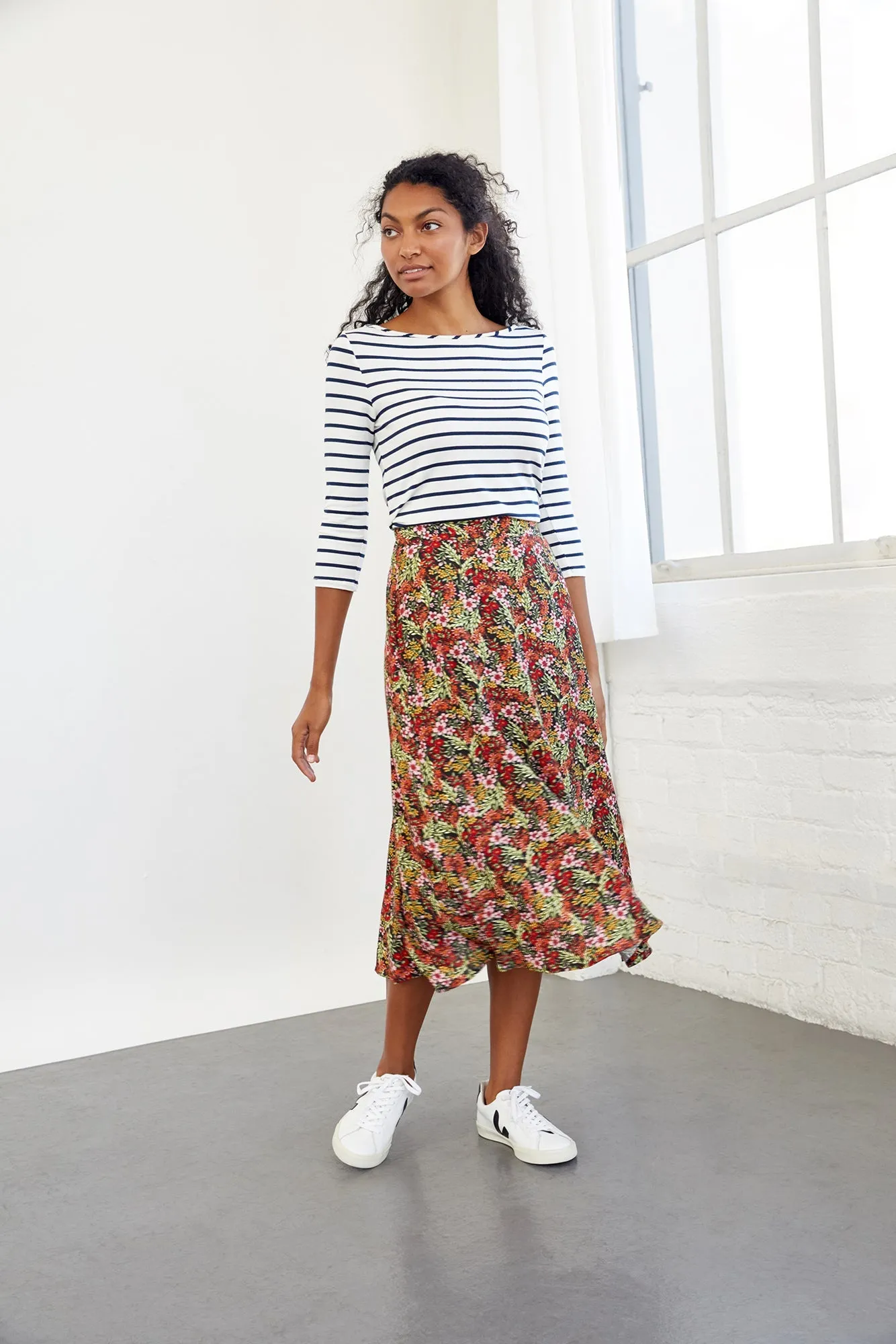 Poppy Skirt - Meadow Floral sold by Amour Vert product image thumbnail 2