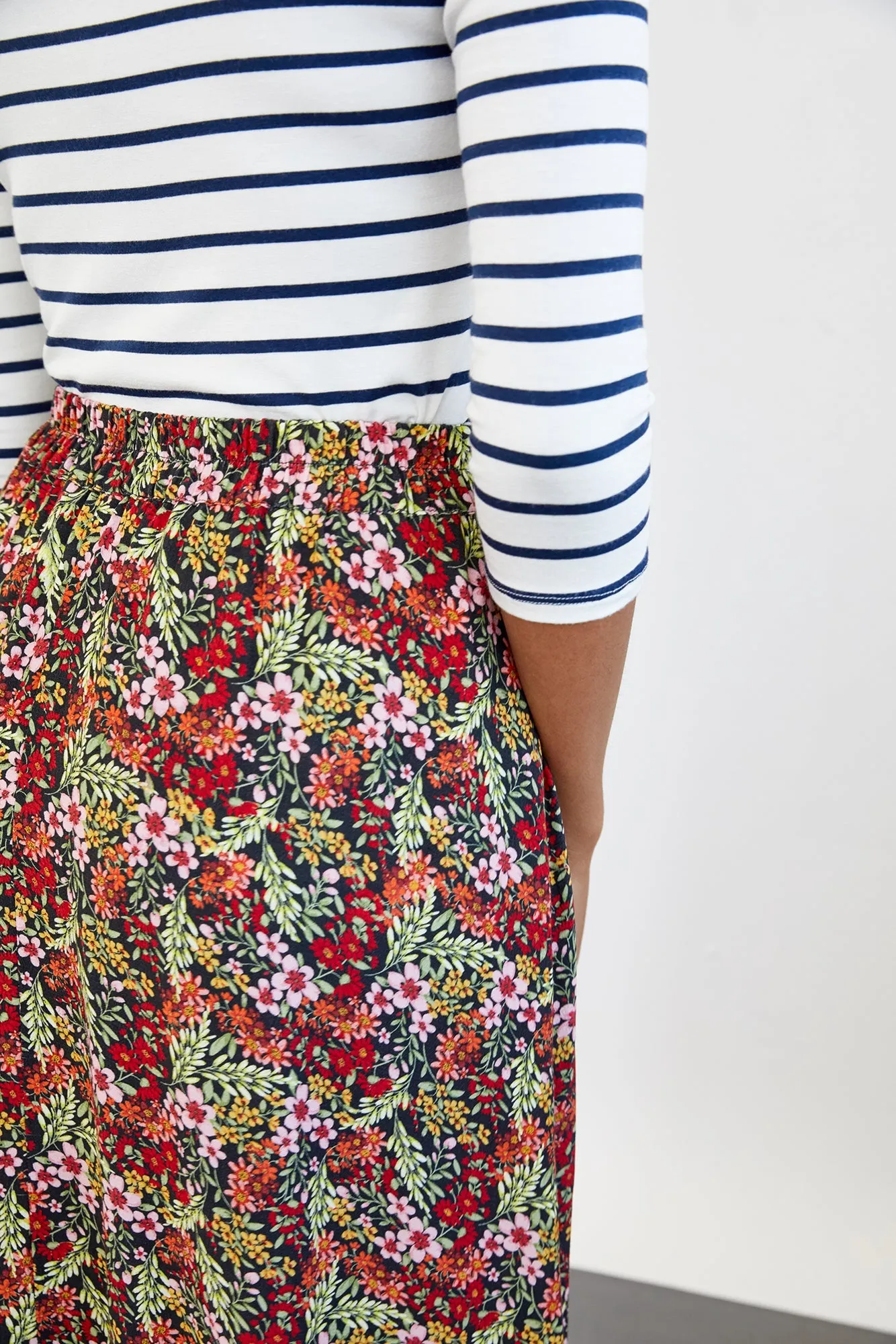 Poppy Skirt - Meadow Floral sold by Amour Vert product image thumbnail 5