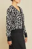 Tessa Organic Cotton Cardigan - Cobblestone Dot sold by Amour Vert