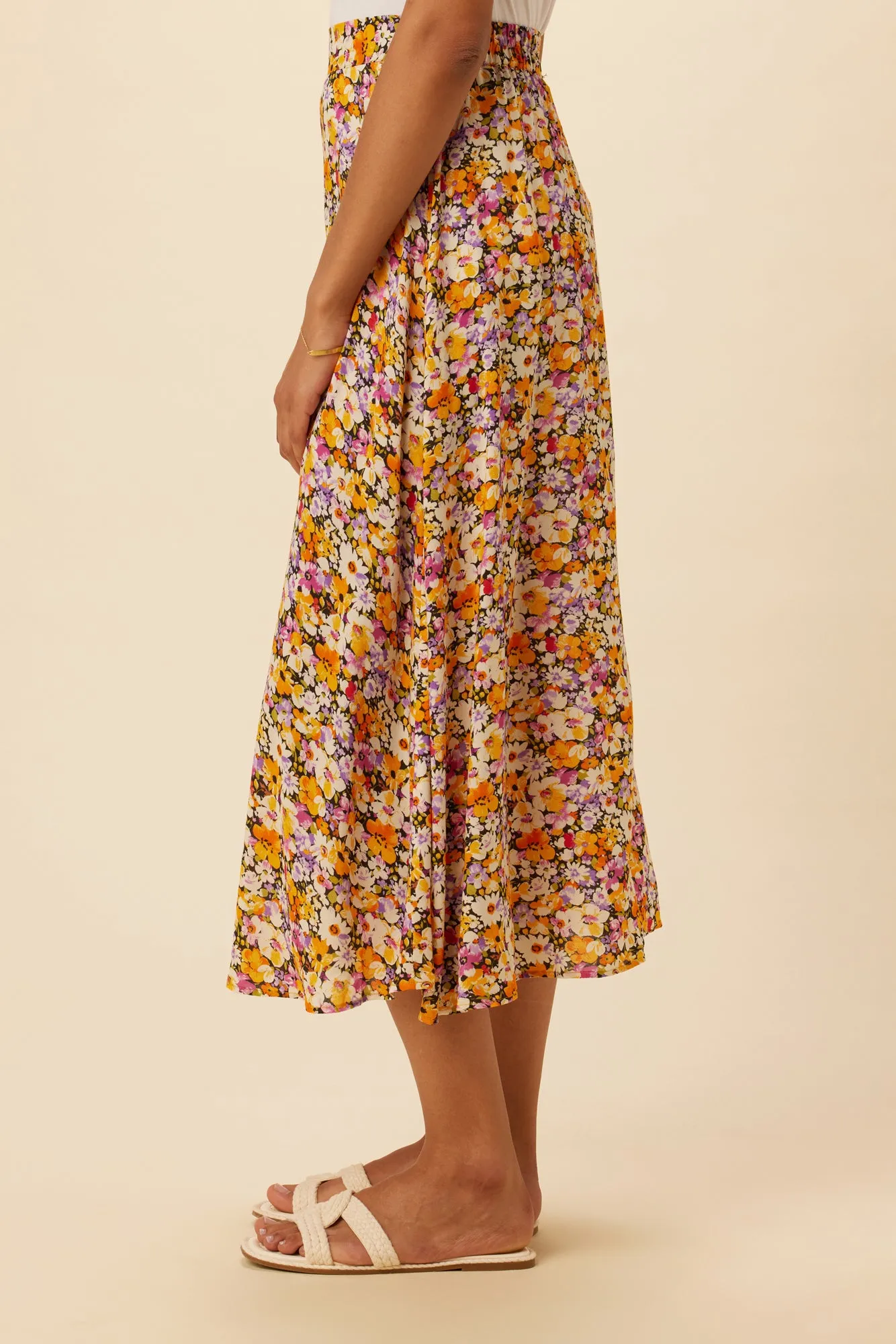 Blaze Ecovero Skirt - Mendocino sold by Amour Vert product image thumbnail 3