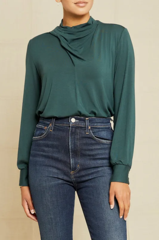 Leone Modal Top - Darkest Spruce sold by Amour Vert