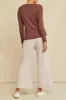 Berkeley Long Sleeve Dream Rib Tee - Mocha sold by Amour Vert