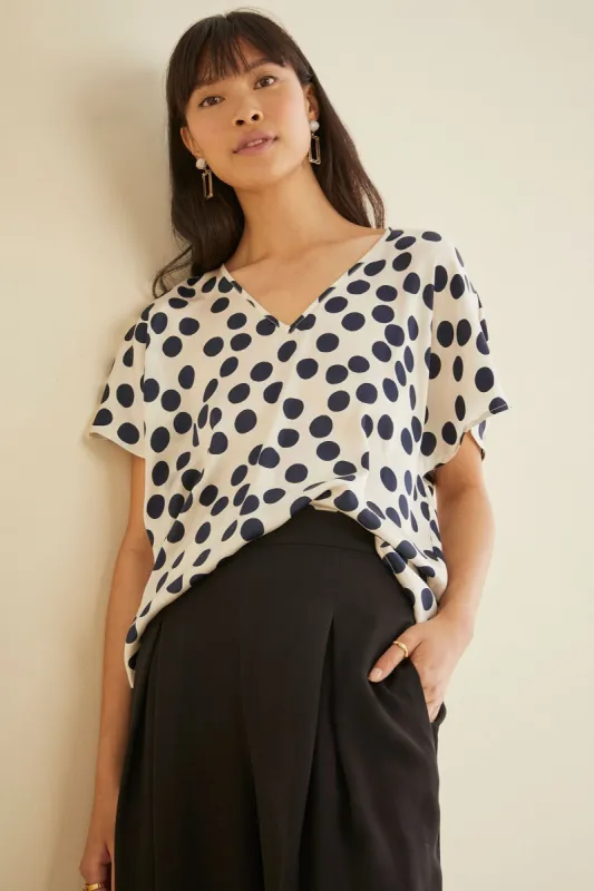 Rosenda Silk Top sold by Amour Vert