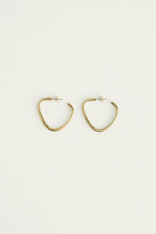 SOKO Sabi Organic Hoops sold by Amour Vert