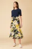 Blaze Washable Silk Skirt - Marbella sold by Amour Vert