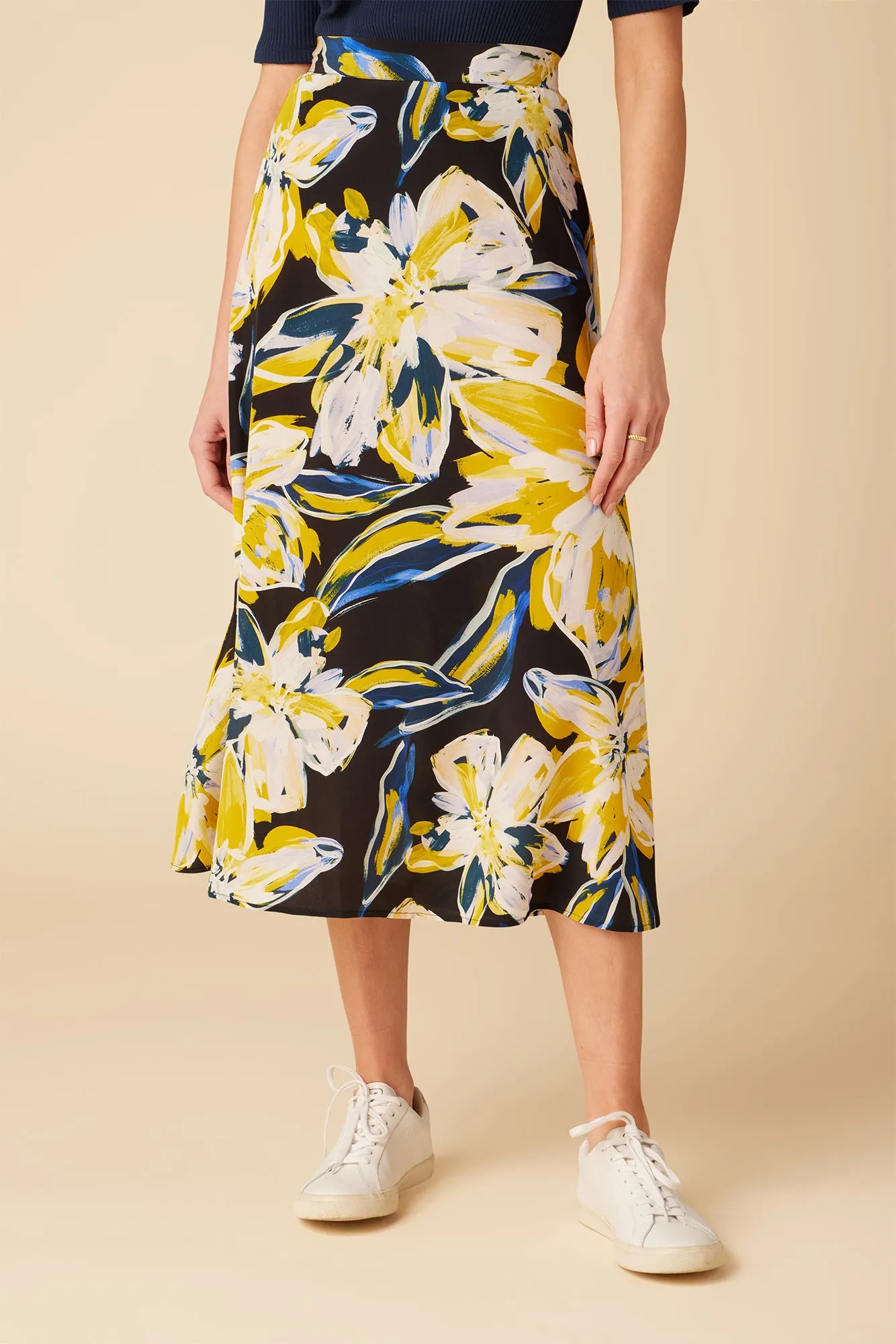 Blaze Washable Silk Skirt - Marbella sold by Amour Vert