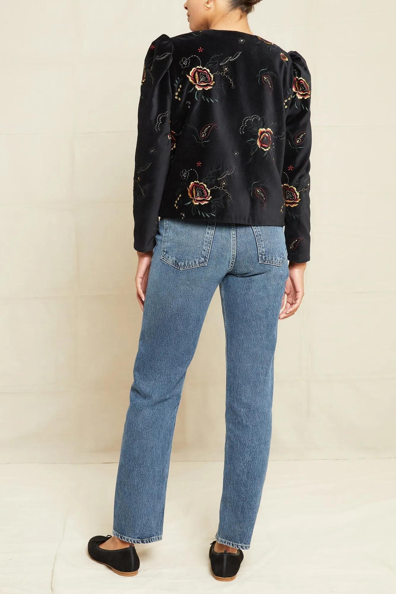 Marjorie Upcycled Jacket - Woodland Floral - ReAmour sold by Amour Vert product image thumbnail 3