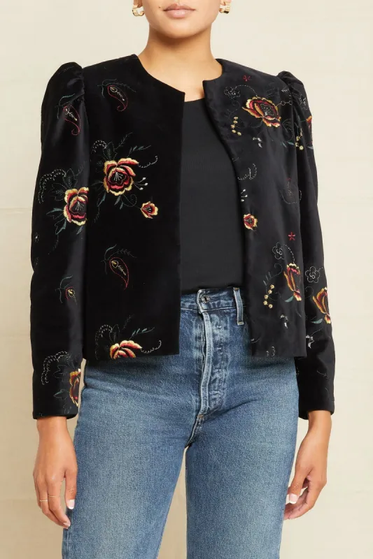 Marjorie Upcycled Jacket - Woodland Floral - ReAmour sold by Amour Vert