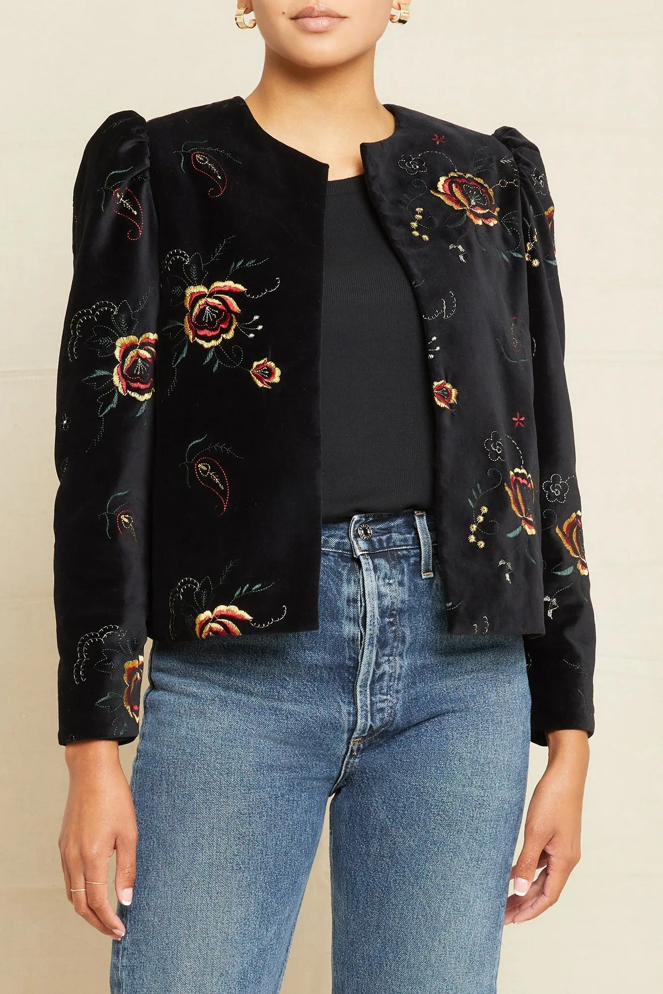 Marjorie Upcycled Jacket - Woodland Floral - ReAmour sold by Amour Vert