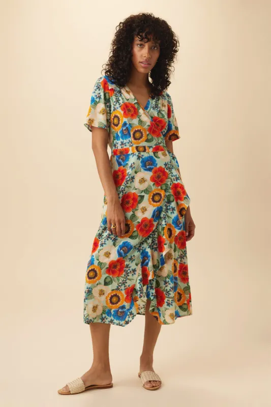 Luella Washable Silk Dress  - Devon Floral sold by Amour Vert