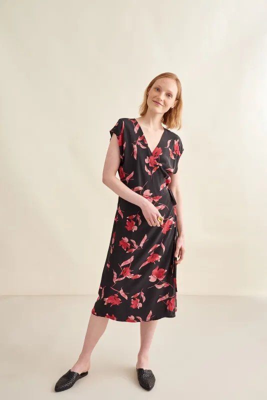 Sana Midi Dress - Joie Floral sold by Amour Vert