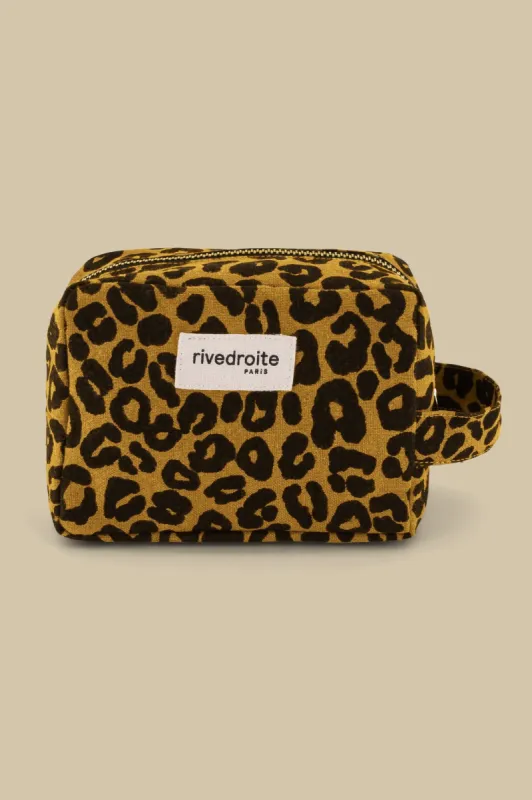 Rivedroite Tournelles The Small Pouch - Leopard sold by Amour Vert