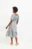 Michelle Linen Midi Dress - Eucalyptus sold by Amour Vert