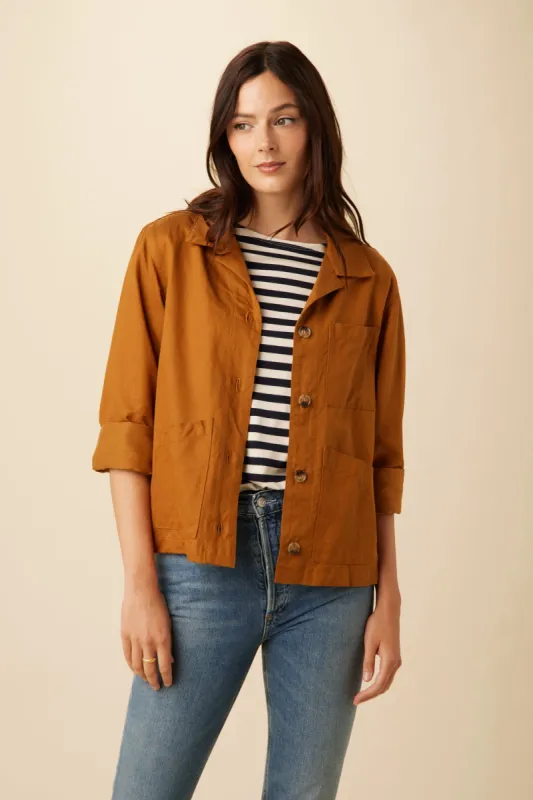 Polly Chore Jacket - Spice sold by Amour Vert