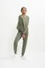 Skylar Dream Rib Joggers - Vetiver sold by Amour Vert