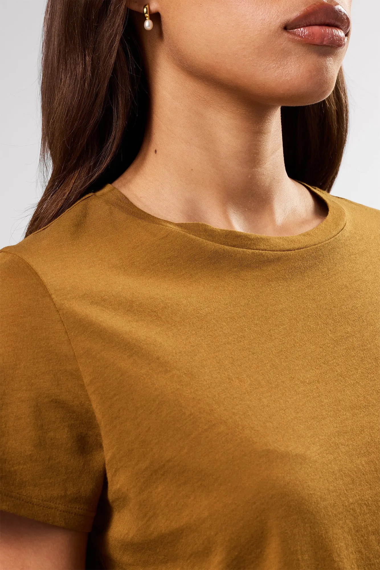 Berkeley Organic Cotton Tee - Terre sold by Amour Vert product image thumbnail 2