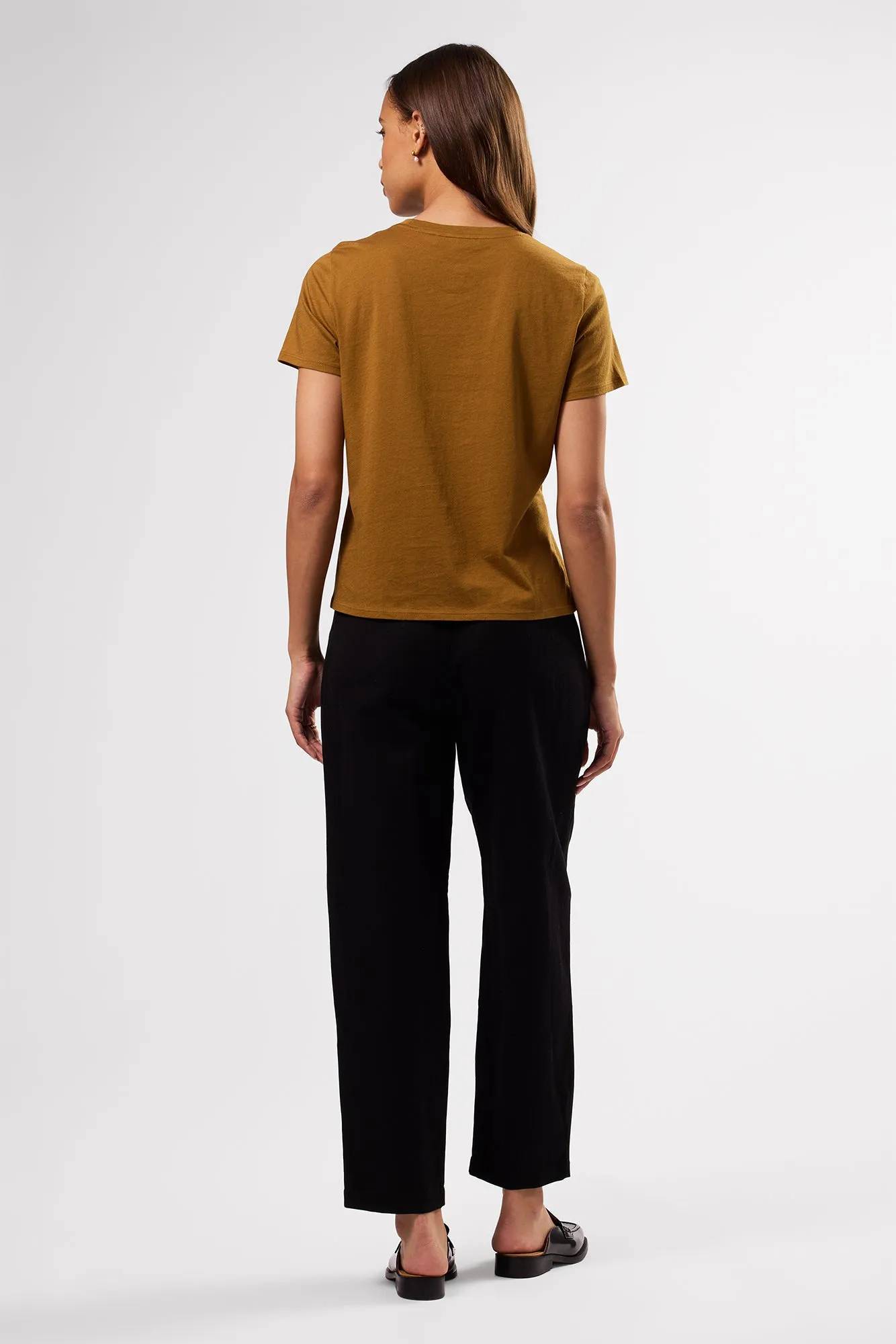 Berkeley Organic Cotton Tee - Terre sold by Amour Vert product image thumbnail 4