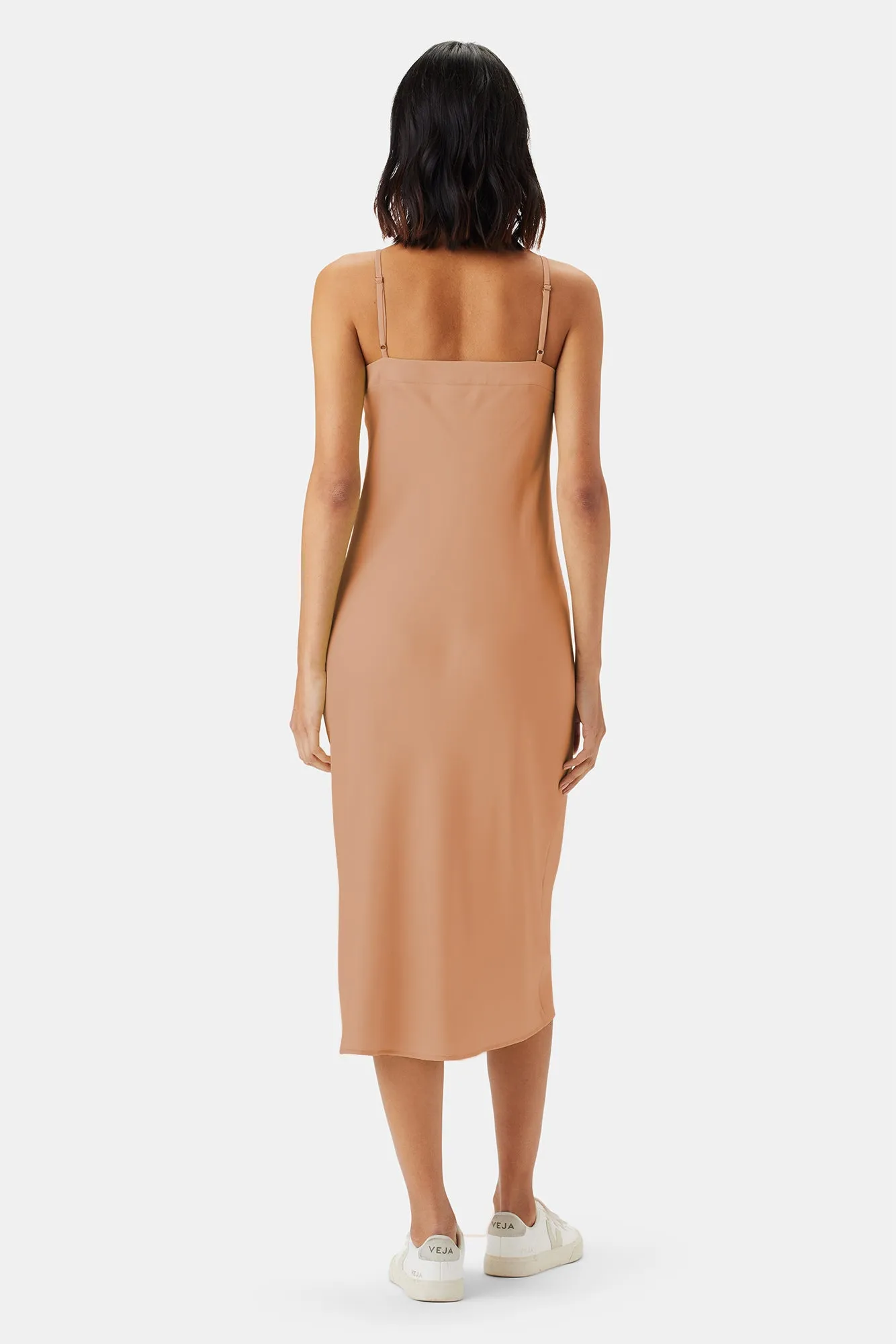 Briana Washable Silk Dress - Biscotti sold by Amour Vert product image thumbnail 4