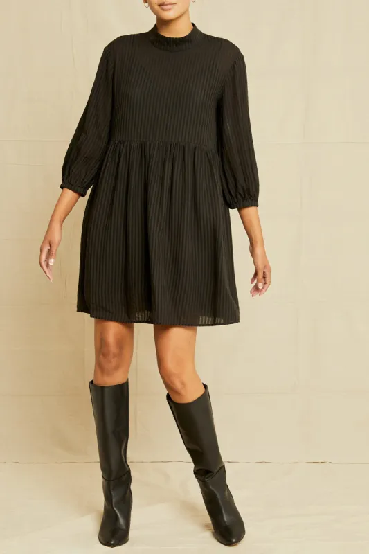 Alina Tencel Dress - Black sold by Amour Vert