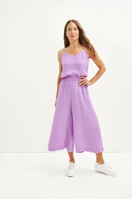 Leo Cottonseed Cupro Pants - Cosmos sold by Amour Vert