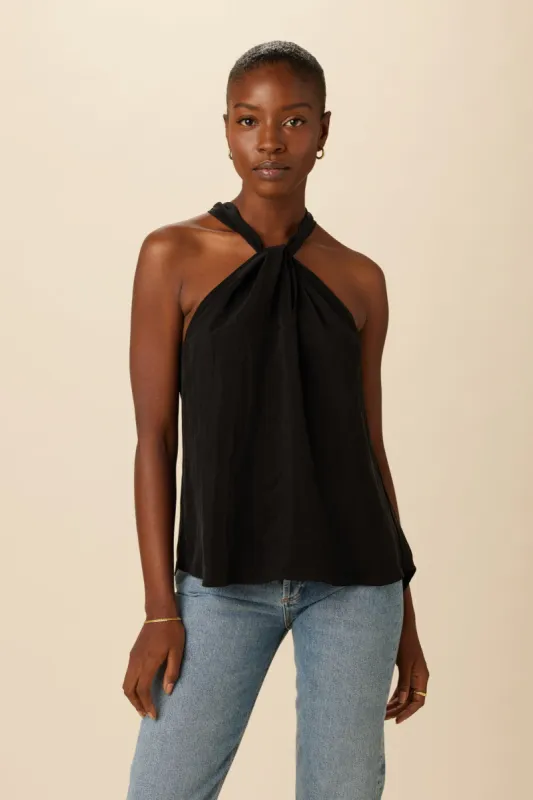 Hayden Cottonseed Cupro Blouse - Black sold by Amour Vert