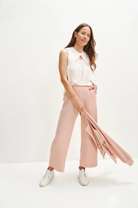 Willow Paris Rib Pants - Rose sold by Amour Vert