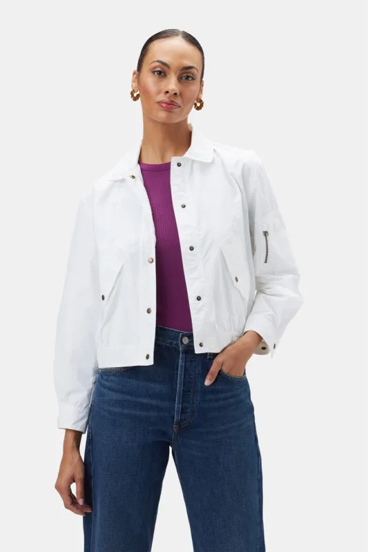 Save the Duck Mila Jacket - White sold by Amour Vert