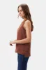 Zola Doubled Tank - Cafe sold by Amour Vert