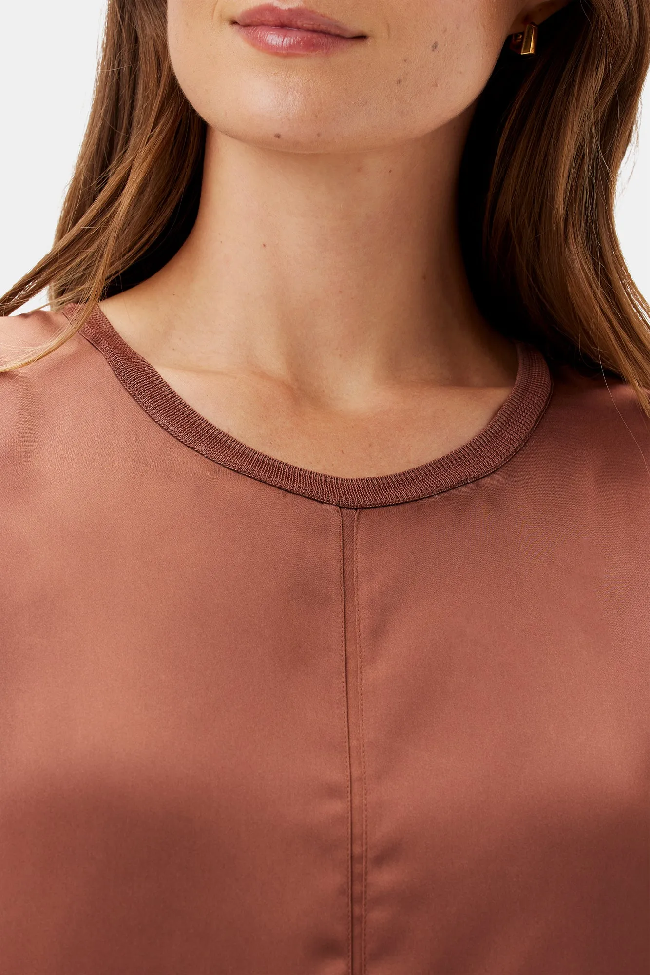 Zola Doubled Tank - Cafe sold by Amour Vert product image thumbnail 2