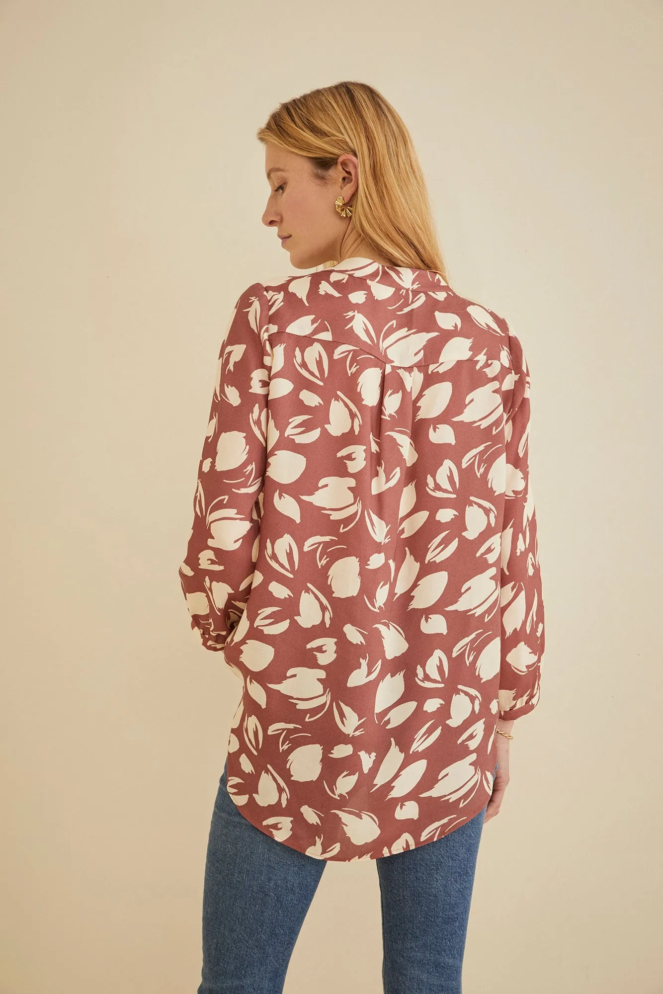 Amy TENCEL Blouse - Gallery - ReAmour sold by Amour Vert product image thumbnail 2