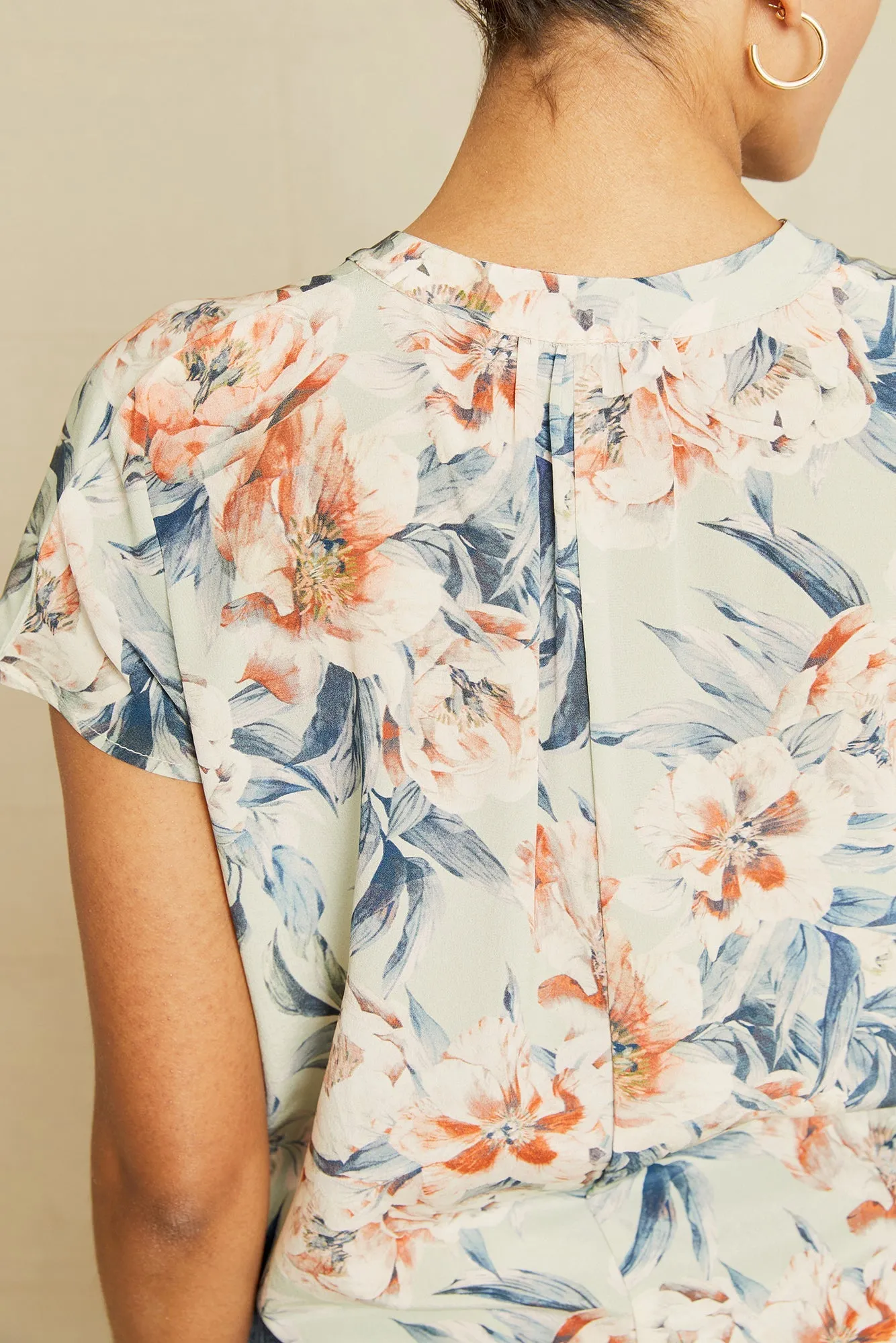 Renata Washable Silk Blouse - Paulette Floral sold by Amour Vert product image thumbnail 5