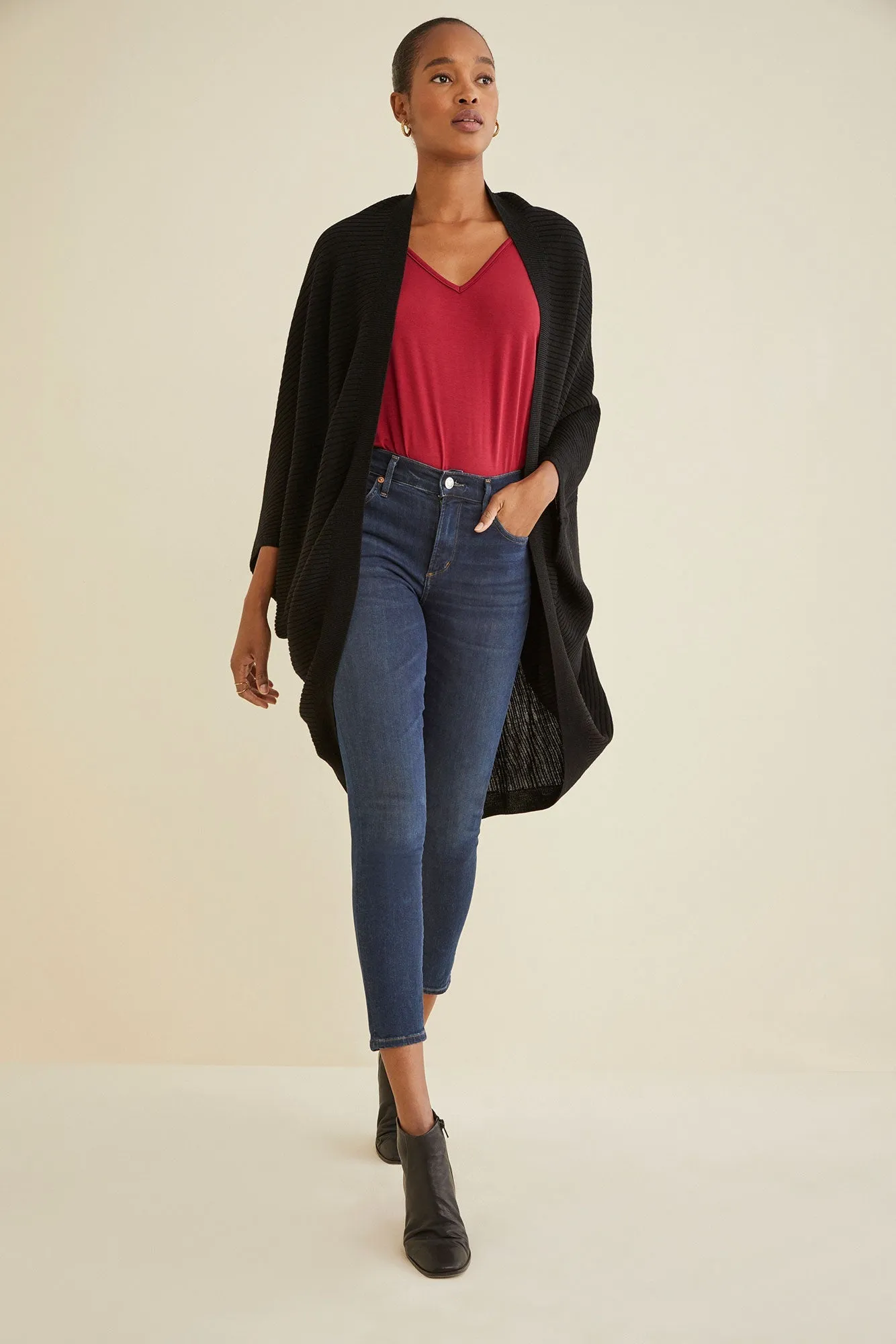 Caterina Merino Wool Cardigan - ReAmour sold by Amour Vert product image thumbnail 5