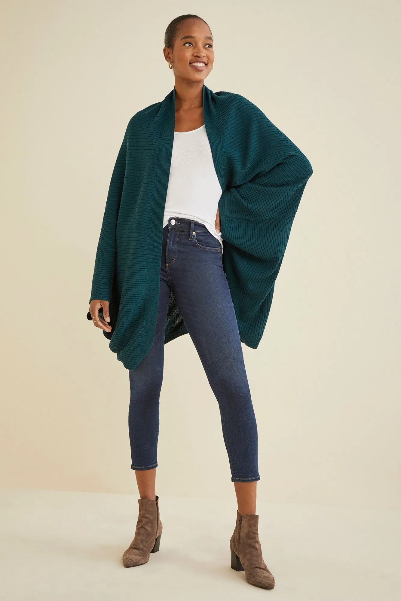 Caterina Merino Wool Cardigan - ReAmour sold by Amour Vert product image thumbnail 3