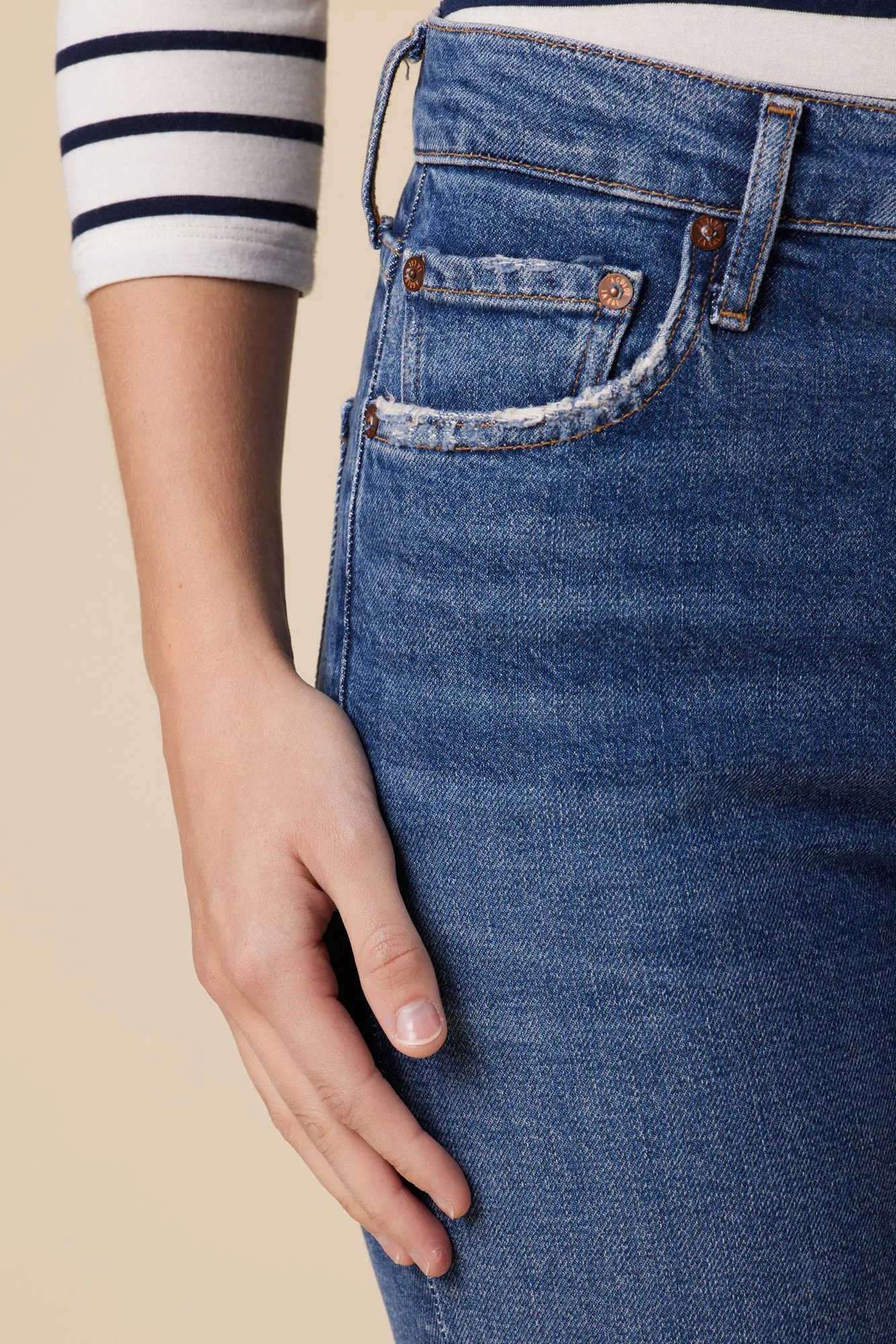 AGOLDE Nico High Rise Slim Fit Jean - Cycle sold by Amour Vert product image thumbnail 5