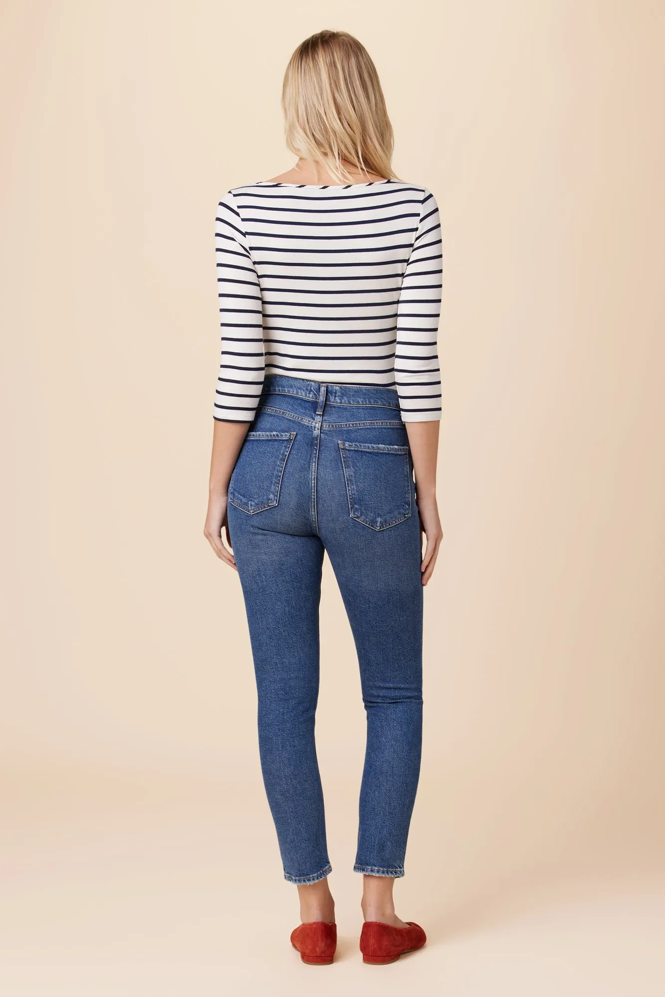 AGOLDE Nico High Rise Slim Fit Jean - Cycle sold by Amour Vert product image thumbnail 4