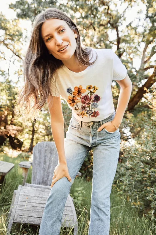 Leif Graphic Tee - Artist Bouquet sold by Amour Vert