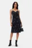Briana Washable Silk Dress - Caroline Black sold by Amour Vert