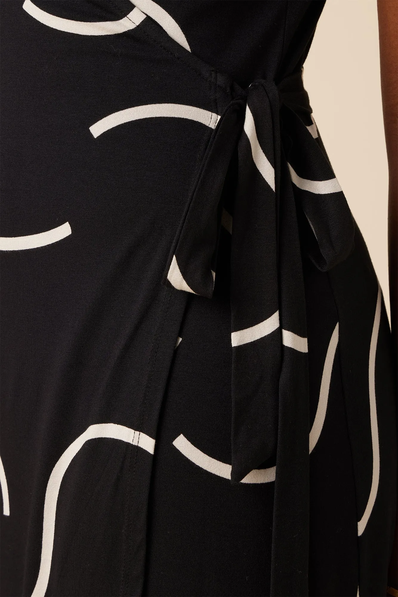 Betsyn Viscose Knit Dress - Waves - ReAmour sold by Amour Vert product image thumbnail 4