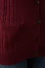 Astra Organic Cotton Cardigan - Burgundy sold by Amour Vert