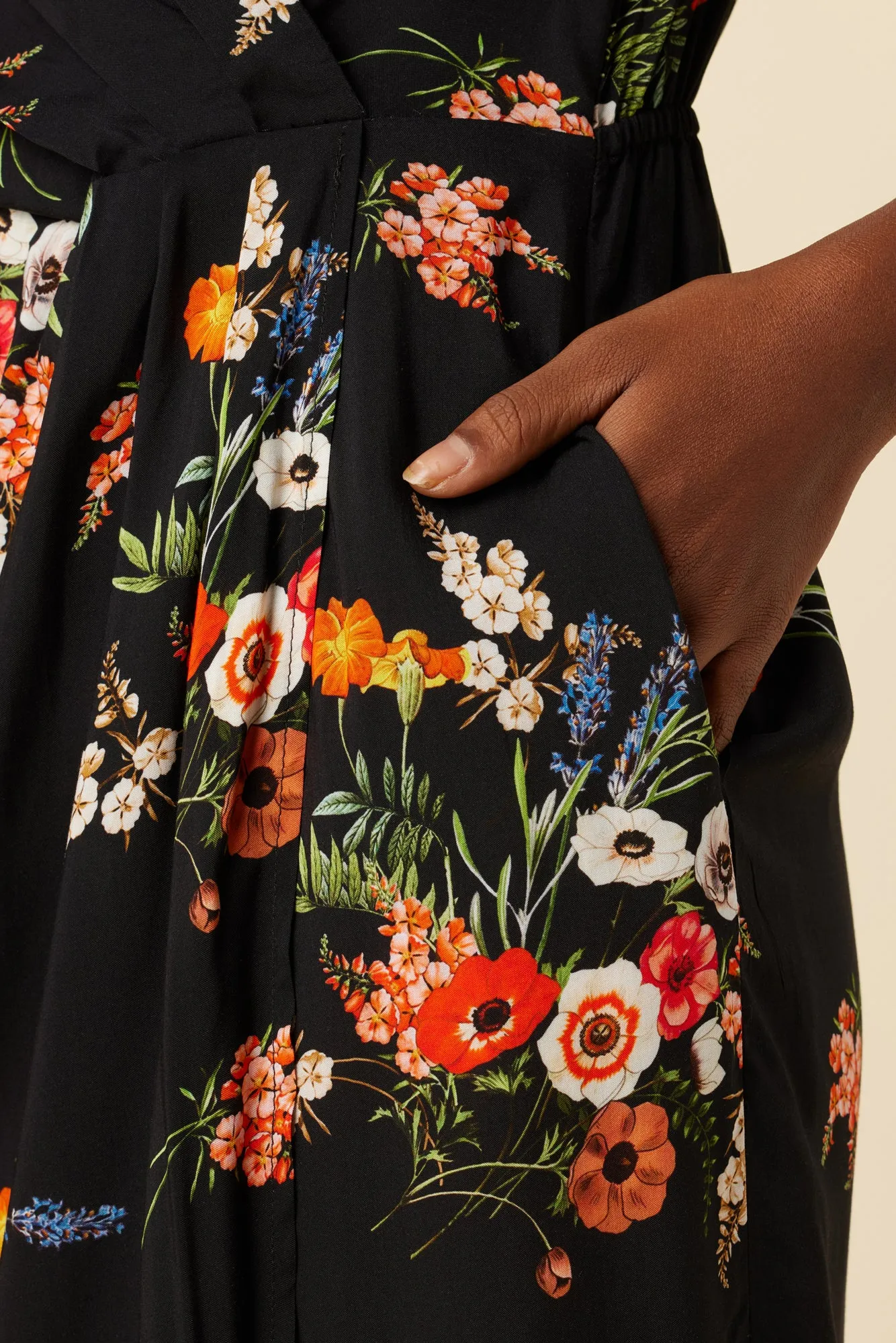 Raina Ecovero Dress - Treviso Orange sold by Amour Vert product image thumbnail 4