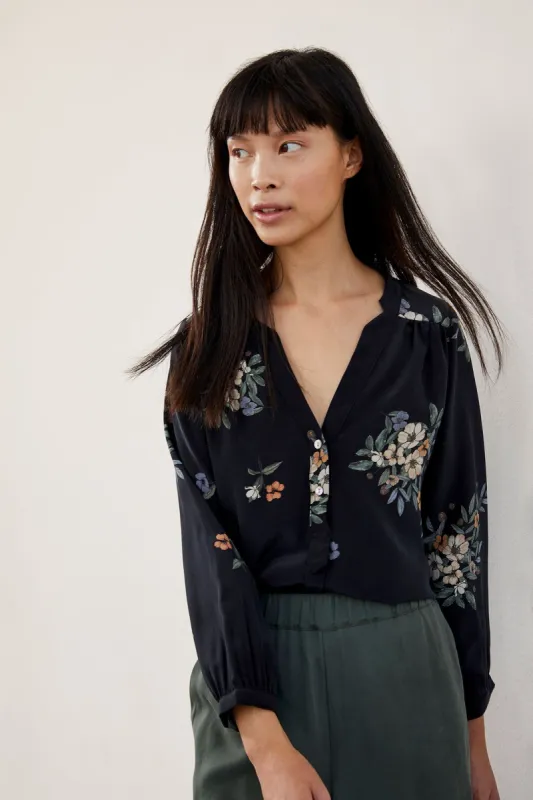 Amy Silk Blouse - ReAmour sold by Amour Vert